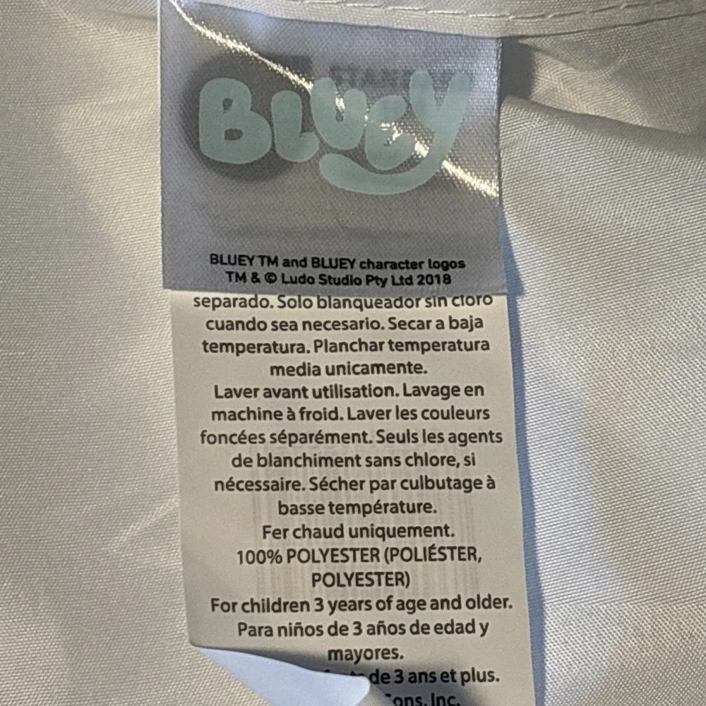 Bluey Flat Twin Sheet